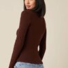 Square Neck Form Fitted Tee - Image 10