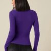 Square Neck Form Fitted Tee - Image 14