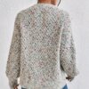 Space Dye Bishop Sleeve Jumper - Image 3