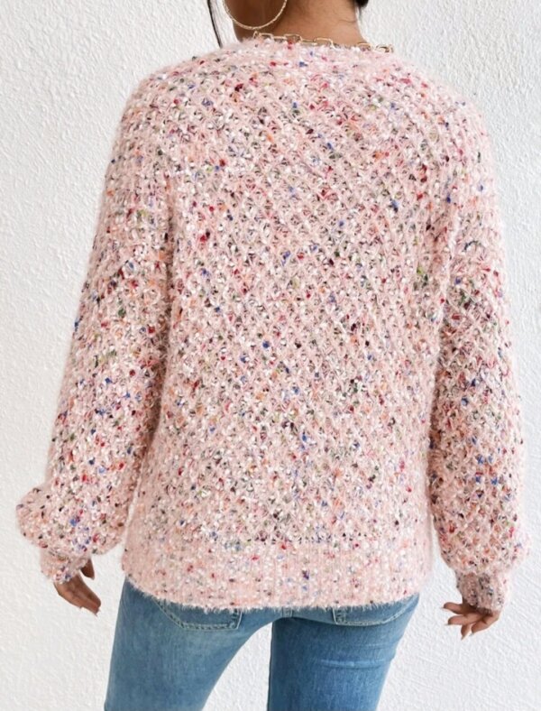 Space Dye Bishop Sleeve Jumper - Image 5
