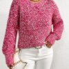 Space Dye Bishop Sleeve Jumper - Image 8