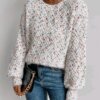 Space Dye Bishop Sleeve Jumper - Image 10