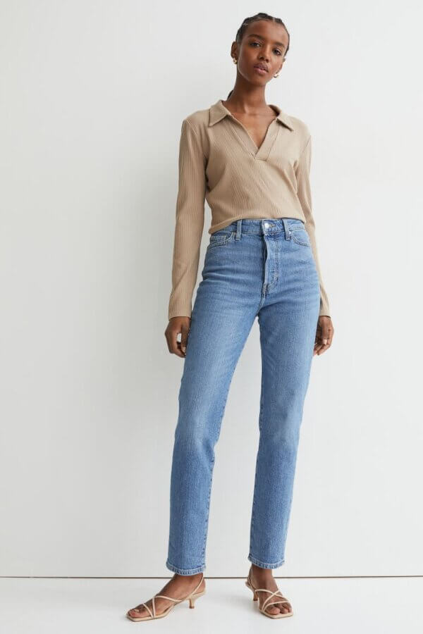 Mom High Ankle Jeans - Image 4
