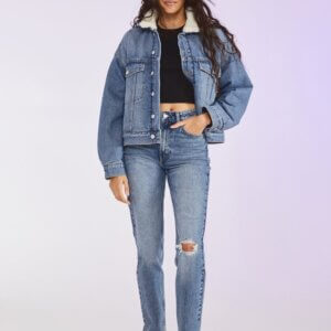 Vintage Straight High Jeans