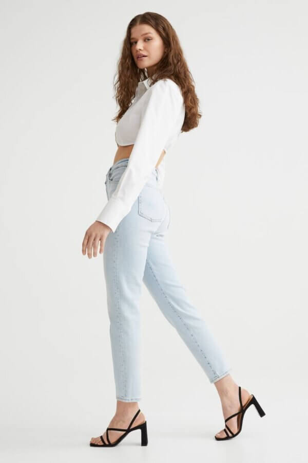 Mom High Ankle Jeans - Image 3