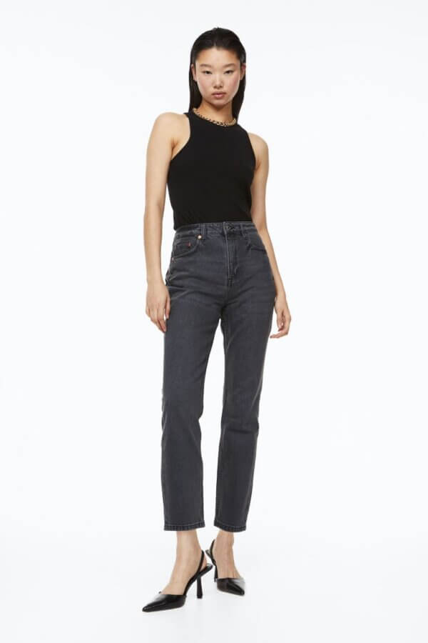 Slim High Ankle Jeans - Image 4