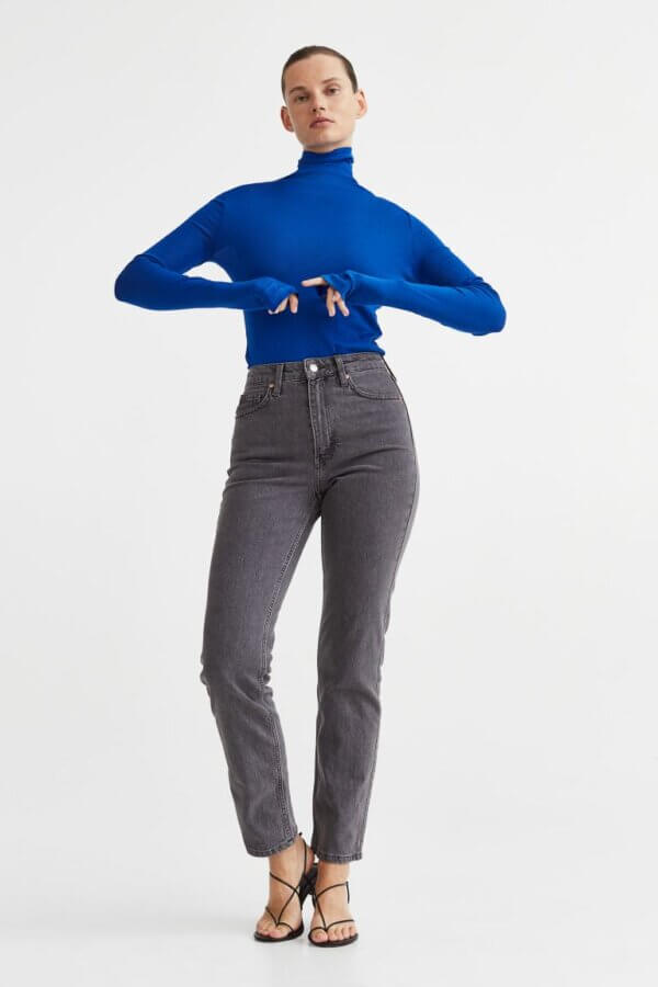 Vintage Straight High Jeans - Image 5