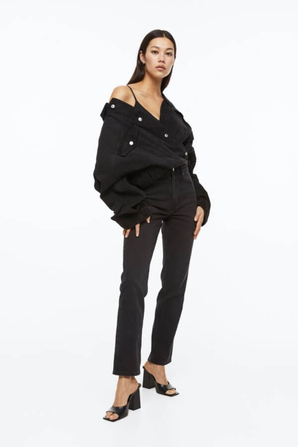 Vintage Straight High Jeans - Image 4
